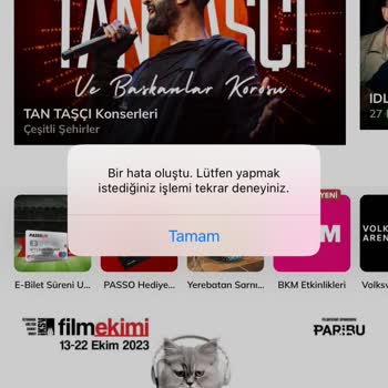 Passolig Uygulamadan Hesap Açamama Bilet Gözükmeme