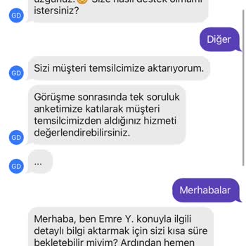 Getir (Getirmiyor) - Eksik Ürün