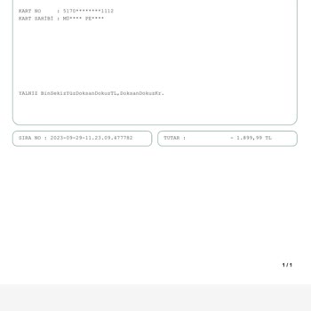 Mynet Ödeme Yapıldı Çip Yok