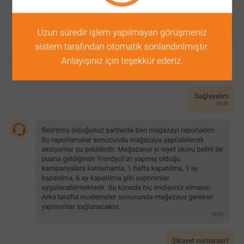 Trendyol Yemek Közz Tantuni Sipariş İptali