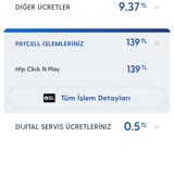 Turkcell Click N Play Faturaya Yansımış!
