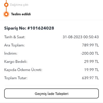 Modanisa'dan Yaptığım Alışverişin Geri Ödemesi Yapılmadı