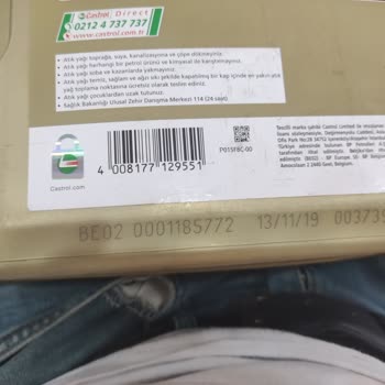 Çiçek Sepeti Aldığım Yağ Orijinal Çıkmadı