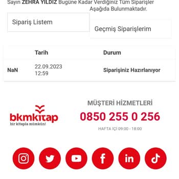 Bkmkitap Siparişim 8 Gündür Hazırlanıyor?