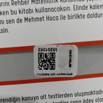 Rehber Matematik 11. Sınıf Aktivasyon Kodu Okunmuyor
