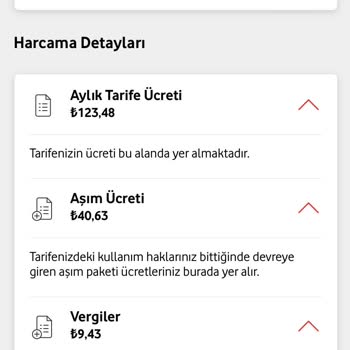 Vodafone'de Olan Aşım Mağduriyetim