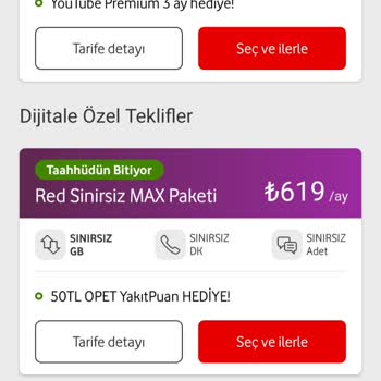 Vodafone Uygun Fiyatlı Uyumlu Tarifeler Sunmuyor