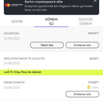 Akbank Dolap.com İptal Olan Alışverişimi Tekrar Çekti. Paramı Geri İstiyorum.