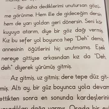 Ata Yayıncılık Menekşe Kız Kitabınız Uygunsuz