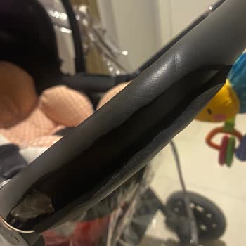 PregoBaby Prego Bebek Arabasının El Tutma Sapı Koruyucusu Yırtılıyor