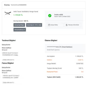 Koçtaş Montaj Hizmeti Çok Kötü