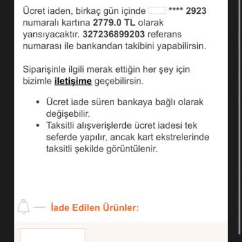 Trendyol Ayıplı Ürünü Değişmiyor