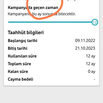 Vodafone Taahhüt İle İlgili Yanlış Eksik Bilgilendirme Yaptı