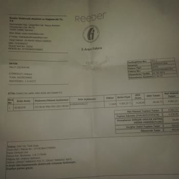 Reeder, Stokta Olmayan Cihazı Sunuyorlar