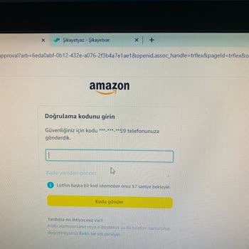 Amazon Hesabım Çalındı