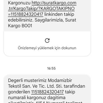 Modamizbir.com S Beden İsterken Etiketi Yırtık XXL Göndermişler Neredeyse