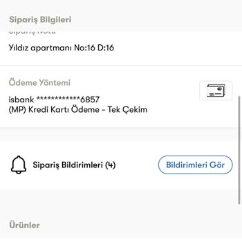 Şok Sanal Market Siparişimi Eksik Getirdi