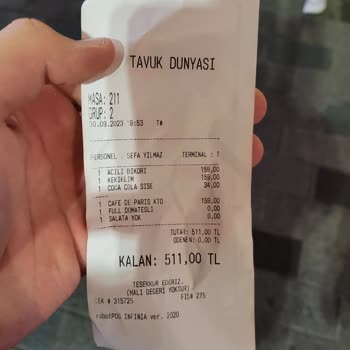 Tavuk Dünyası İstiklal Şubedeki Çalışan Sorumsuzluğu