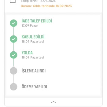 Pull & Bear İade Ürünü Teslim Etmeyen Aras Kargo
