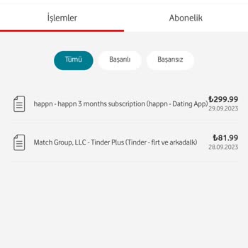 Google Play Vodafone İznim Olmadan Mobil Ödeme Gerçekleşmiş Faturama Yansıtıldı