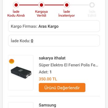 Trendyol İndirimdeki Ürünün Teslim Edilmemesi