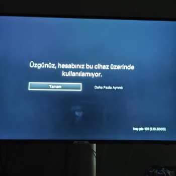 Onvo TV Sertifika Sorunu