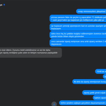 Domino's Pizza'dan Sipariş Verirken Düşündüren Hareketler