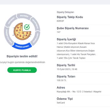 Domino's Pizza'dan Sipariş Verirken Düşündüren Hareketler