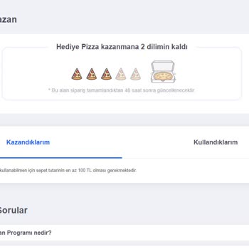 Domino's Pizza'dan Sipariş Verirken Düşündüren Hareketler