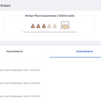 Domino's Pizza'dan Sipariş Verirken Düşündüren Hareketler