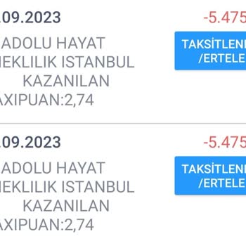 Anadolu Hayat Emeklilik Fazladan Çekilen Ödemeler