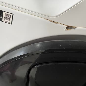 Samsung Çamaşır Makinesi Paslandı Çürüdü