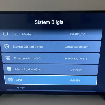 Morio Onvo TV Sistem Güncellemesi