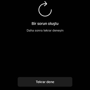 TikTok'a Giriş Yapamıyorum İnternet Bağlantısı Diyor