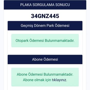 İspark Aboneliği İle İlgili Şikayet