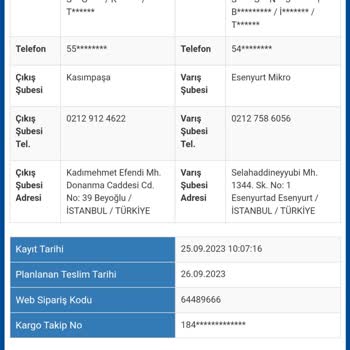 Sürat Kargo Sürat Esenyurt Mikro Kaybolan Kargo