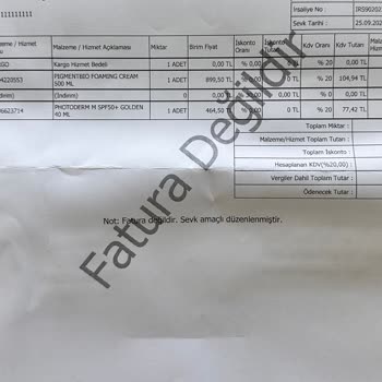 Naos Bioderma Markası Hediye Ürünümü Vermiyor