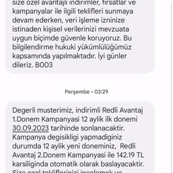 Vodafone İkinci Dönem Yalanı