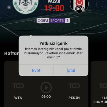 Tod TV Yetkisiz İçerik Hatası