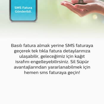 Türk Telekom Sil Süpür SMS Fatura Aboneliği