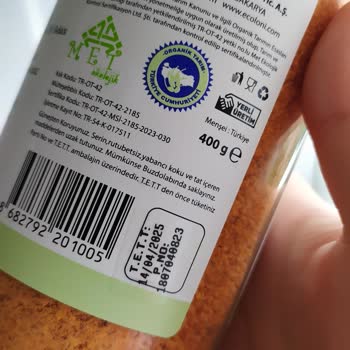 Organik Gurmem Bebek Tarhanası Kurtlu!