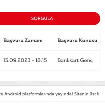 Ziraat Bankası Bankkart Genç Başarılı Sonuçlanması