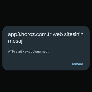 A101 Hala Kargolanmayan Sipariş