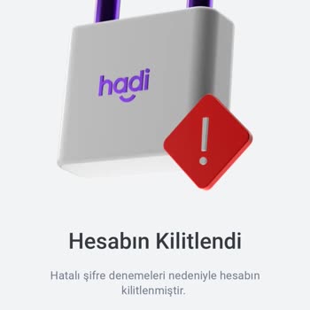Hadi Tom Pay Hadi Uygulaması Şifre Kilitlendi