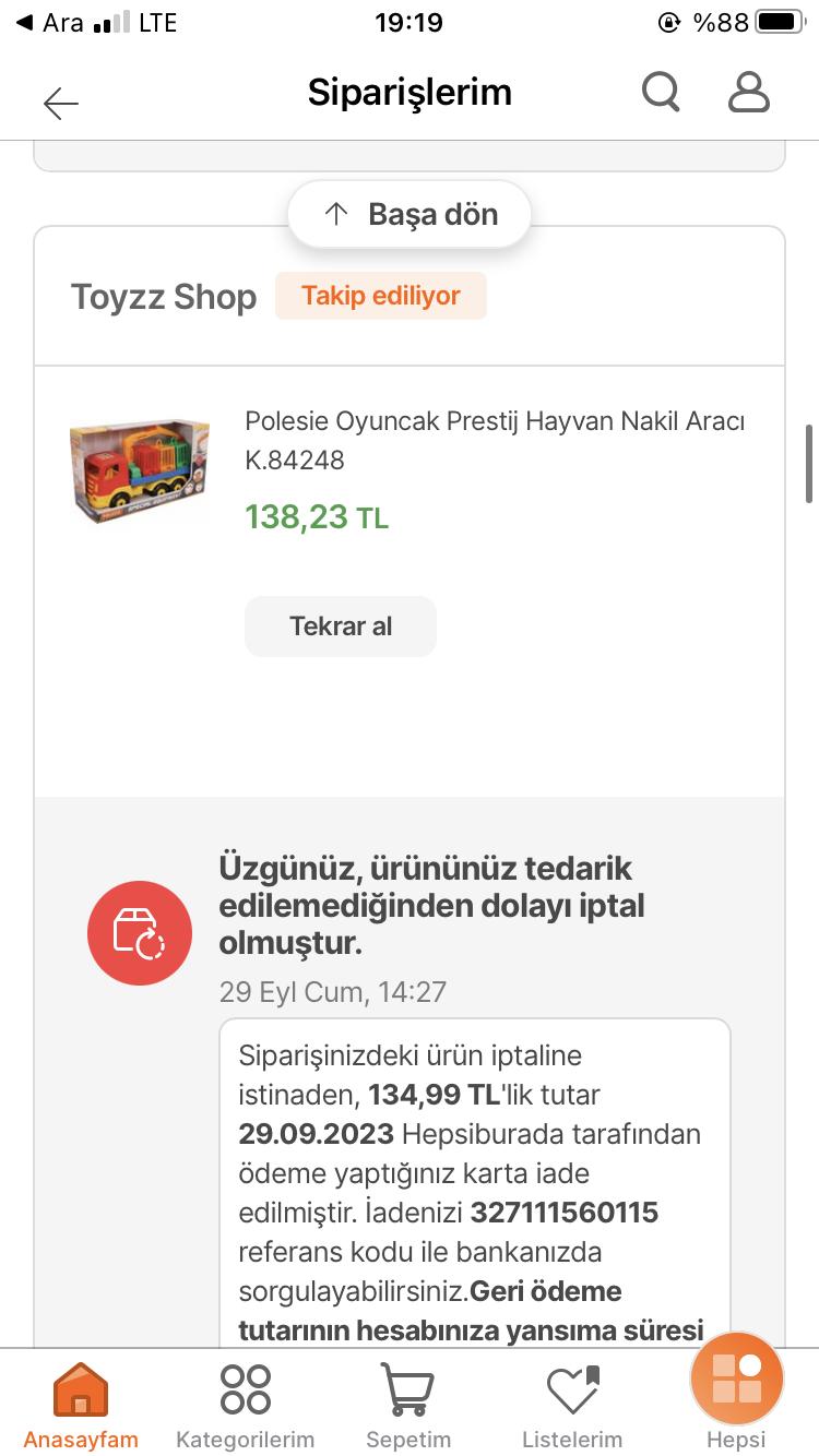 Hepsiburada Reklam Oyunu Kampanya Yap Sonra İptal Et Şikayetvar