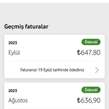 Vodafone Online'dan Alınan Ürün Şikayeti