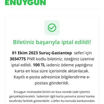 Lider Anadolu İnternetten Alınan Bilete Servis Yok