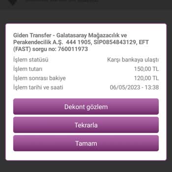 GS Store Kargom Gelmedi Para İadem De Yapılmadı