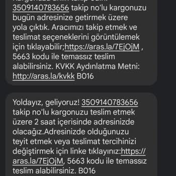 Aras Kargo Kargo Teslimatı Yapılmaması