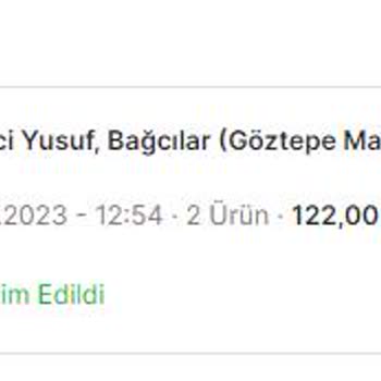 Migros Yemek Getirilmeyen Siparişi Teslim Etmiş Gibi Gösterip Paramı İade Etmediler